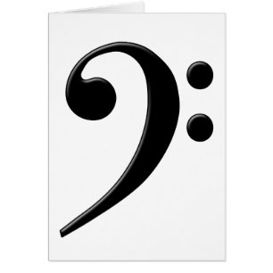 Bassschlüssel - Fclef-Musik-Symbol
