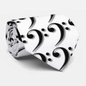 Bassschlüssel-Krawatte Krawatte (Gerollt)