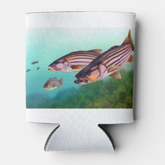 Bassschwimmen Dosenkühler (Vorderseite)