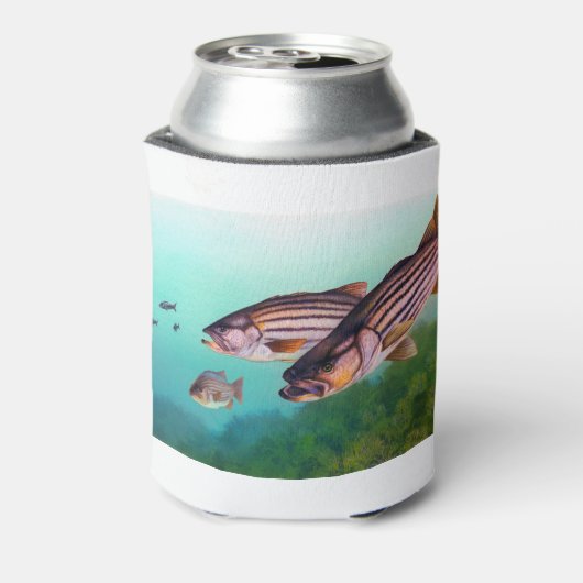 Bassschwimmen Dosenkühler (Kanne Rückseite)