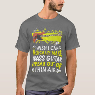 Bassspieler Musik MusikerBassist Magischer Bass Gu T-Shirt