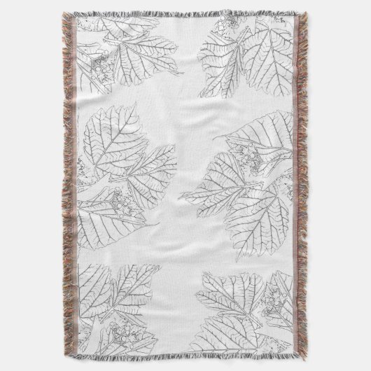 Basswood-Blätter Decke (Vorderseite Vertikal)