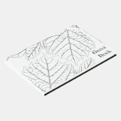 Basswood-Blätter Gästebuch (Ecke)