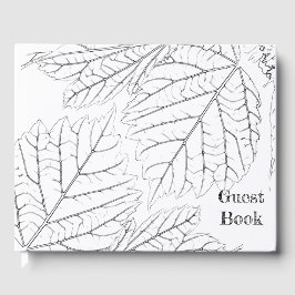 Basswood-Blätter Gästebuch