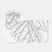 Basswood-Blätter Geschenkschachtel (Ungefaltet)