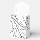 Basswood-Blätter Geschenkschachtel (Geöffnet)