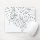 Basswood-Blätter Mousepad (Mit Mouse)