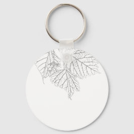 Basswood-Blätter Schlüsselanhänger