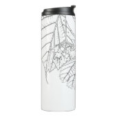 Basswood-Blätter Thermosbecher (Nach links gedreht)