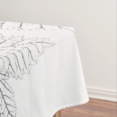 Basswood-Blätter Tischdecke (Beispiel)