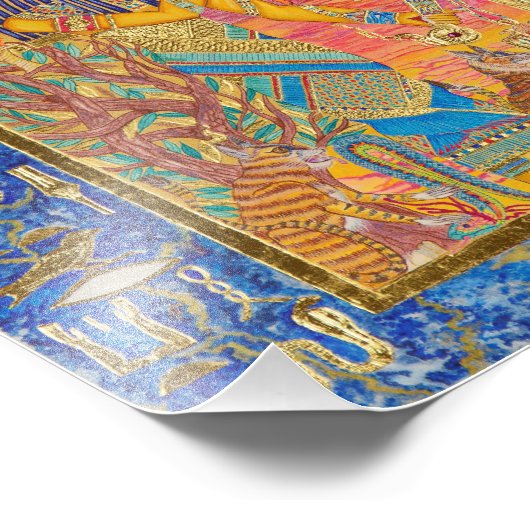 Bast (8" x 10") fotodruck (Ecke)