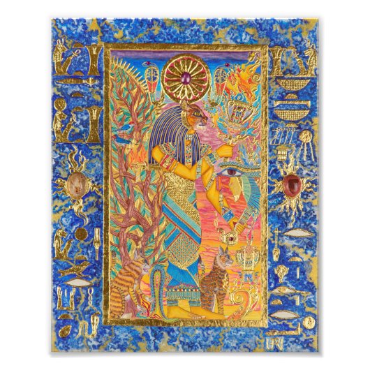 Bast (8" x 10") fotodruck (Vorne)