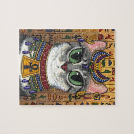 Bast-Göttin-Katzen-Ägypter Bastet Puzzle (Horizontal)
