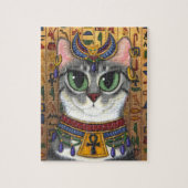 Bast-Göttin-Katzen-Ägypter Bastet Puzzle (Vertikal)