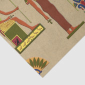 Bast, Osiris und Thoth Seidenpapier (Detail)