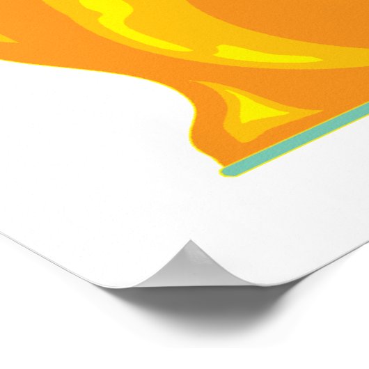 Bast Print Poster (Ecke)