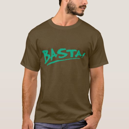 Basta Grün T-Shirt (Vorderseite)