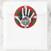Basta ya ! Aufkleber (Tasche)
