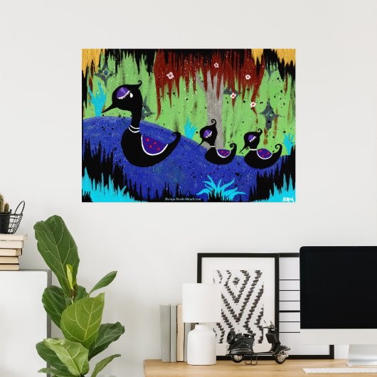 Bastard Brood Print Poster (Heimbüro)