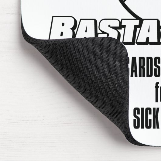 BastardCard für den Geist Mousepad (Ecke)