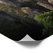 Bastei Bridge in Sachsen Schweiz Poster (Ecke)