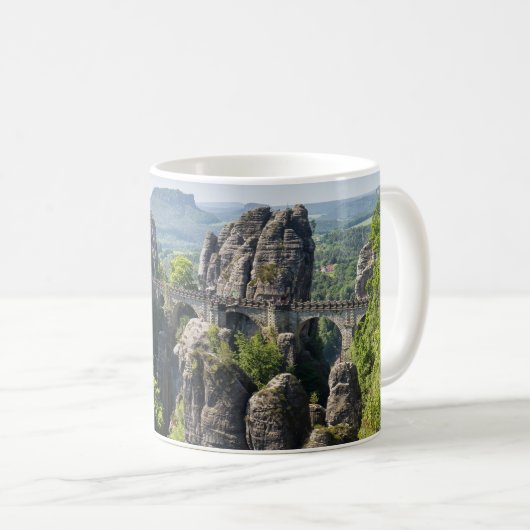 Bastei Bridge Kaffeetasse (VorderseiteRechts)