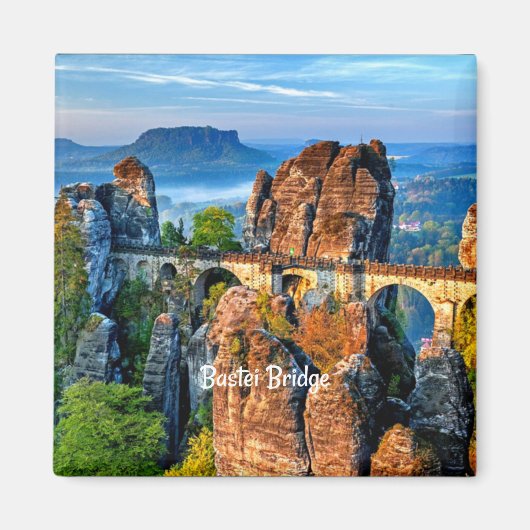 Bastei Bridge, Sachsen, Schweiz Magnet (Vorne)