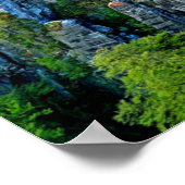 Bastei Bridge, Sachsen, Schweiz Poster (Ecke)