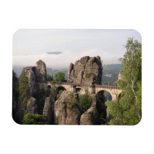 Bastei Brücke in rechteckigem Magneten Magnet