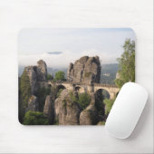 Bastei Brücke in sächsischem die Schweiz mousepad (Mit Mouse)