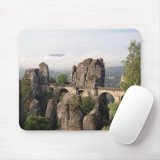 Bastei Brücke in sächsischem die Schweiz mousepad (Mit Mouse)