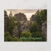 Bastei Brücke Postkarte (Vorderseite)