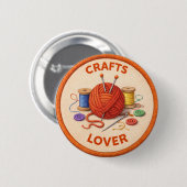 Bastelarbeiten Button (Vorne & Hinten)