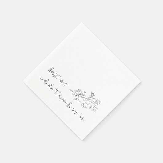 Baster-Luxus-Erntedank-Serviette Serviette (Ecke)