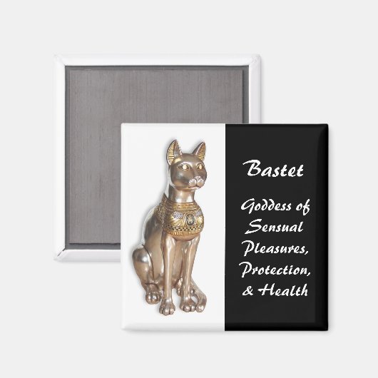 Bastet 2 Magnet (Vorderseite/Rückseite)