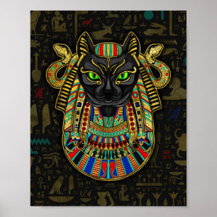 Bastet Ägyptische Göttin Poster