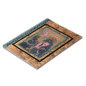 Bastet Ägyptische Göttin von Renee Lavoie Notizblock (Linke Seite)