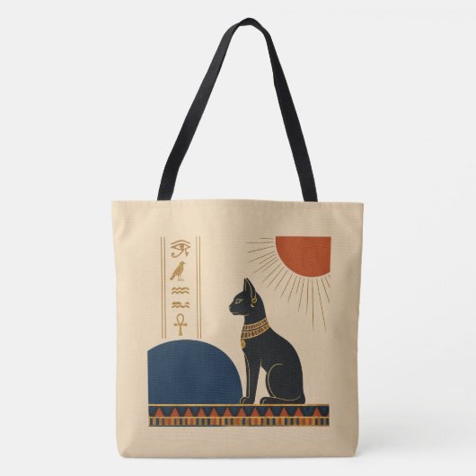 Bastet Ägyptische Katzen-Tragetasche Tasche (Vorderseite)