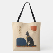 Bastet Ägyptische Katzen-Tragetasche Tasche (Rückseite)
