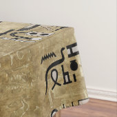 Bastet - Ägyptische Katzen und Ankh-Kreuz Tischdecke (Beispiel)