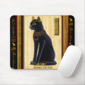BASTET Ägyptisches Cat Mouse Pad Mousepad (Mit Mouse)
