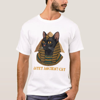 Bastet Altägyptische Katzen Göttin Vintage Kunst T-Shirt