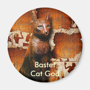 BASTET ~ Alter ägyptischer Katze Gott Magnet
