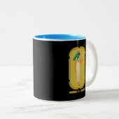Bastet Ancient Egypt Goddess Zweifarbige Tasse (VorderseiteRechts)