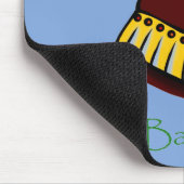 Bastet - Antike ägyptische Katzengöttin Mousepad (Ecke)