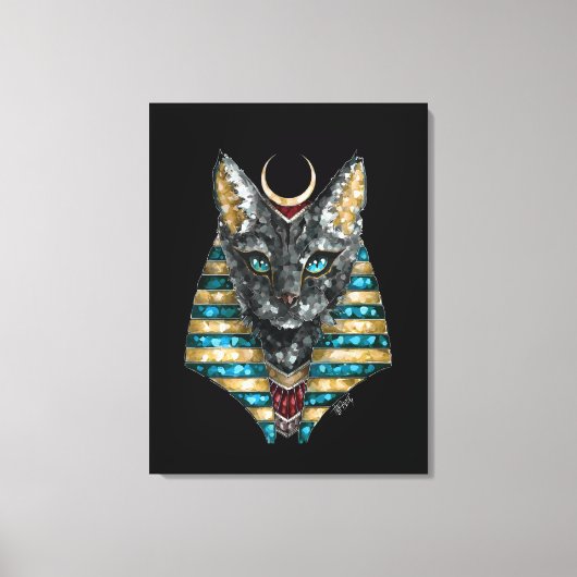 Bastet Canvas Print Leinwanddruck (Vorderseite)