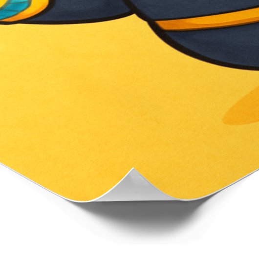 Bastet Cat | Ägyptische Göttin | Niedliches Ägypte Poster (Ecke)