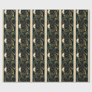 Bastet Cat Goddess Wrapping Paper Geschenkpapier