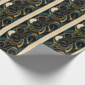 Bastet Cat Goddess Wrapping Paper Geschenkpapier (Ecke)