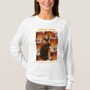Bastet CAT LOVER Langärmeliges Shirt
